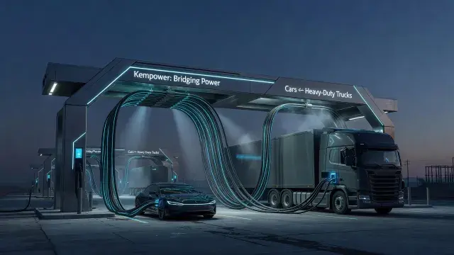 Kempower's New Charger Bridges Cars and Heavy-Duty Trucks